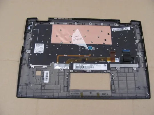 Купити 598-18 Кришка панель палмрест 460.04P1C.0002 SB30K66568  клавіатура з підсвіткою SN20K74718  для Lenovo CARBON X1 Gen 4 оригінал