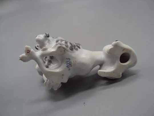 Фигура фарфор статуэтка ЛФЗ Мальвина и Артемон сказка Буратино и золотой ключик 11,5 см №14518 Недорого