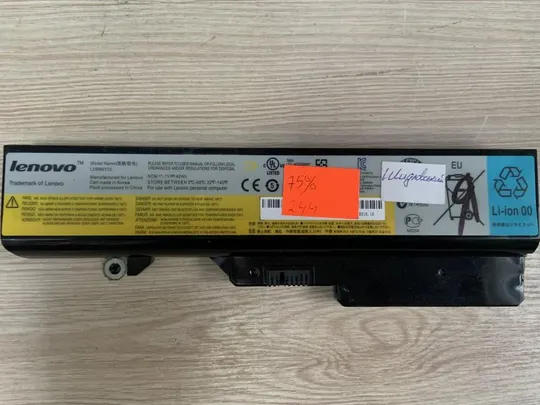 244 LENOVO L09M6Y02  Износ: 75% Lenovo G460 G470 G560 G570 B460 B570 V560 V570 Z570 Ціна