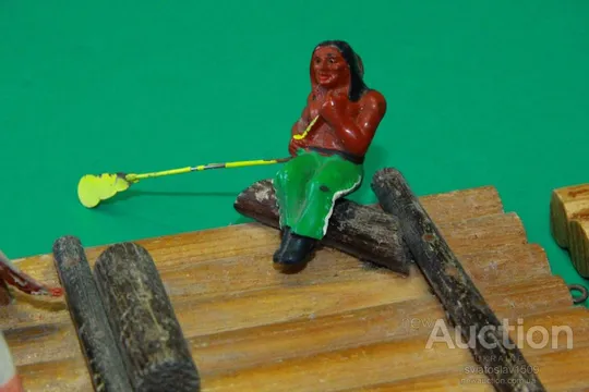 индейцы ковбои ГДР плот плоты №410 + №414 Де купити