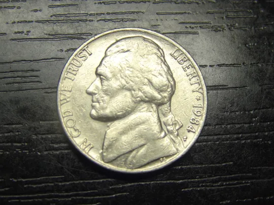 5 центів 1984 P США Ціна