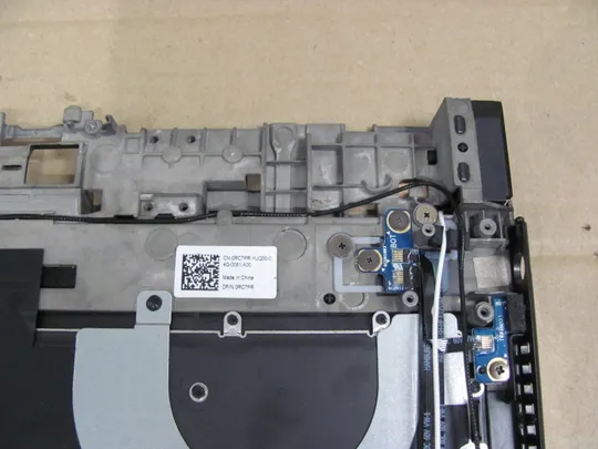 681-5 Кришка панель палмрест клавіатура 0RC7PR 13N4-0UA0N01 робоча для DELL Inspiron G7 17 7700 оригінал Продаж