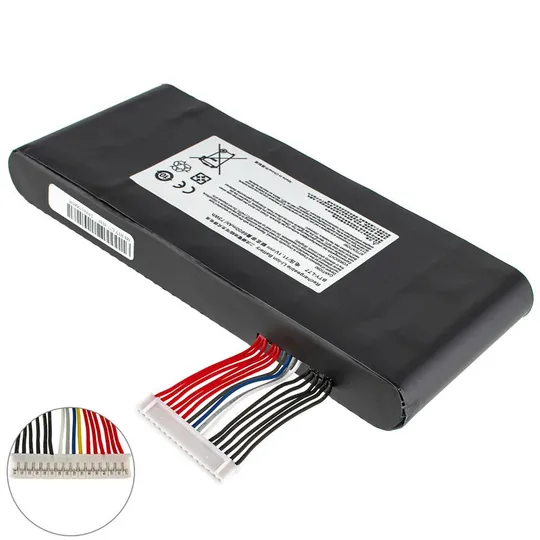 Купити Батарея для ноутбука MSI BTY-L77 (GT72, GT72S, GT80, GT80S, MS-1781, MS-1783) 11.1V 6600mAh Black