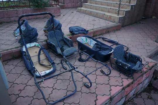 коляска №7 универсальная детская новая неполная комплектация колес нет Ціна