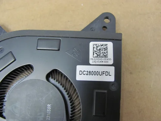 777-10  Вентилятор (кулер, FAN) 02H5HD DC28000UFDL для Dell ALIENWARE x15 R1 R2 оригінал Продаж