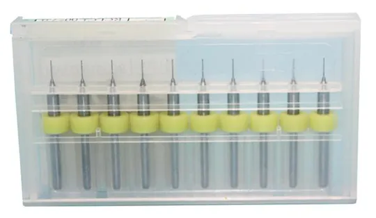 Сверла твердосплавные 0.8 мм. для печатных плат. Карбид вольфрама. З аукціону