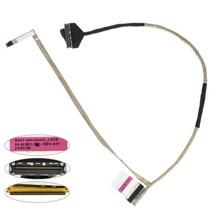 фото, Шлейф для ноутбука Asus (K450J, K450V, A450JF) 40pin LED (50.4LB01.021)