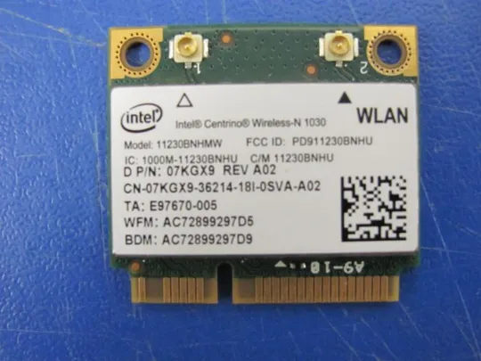 №9-2 Wi-Fi адаптер 07KGX9 11230BNHMW для DELL VOSTRO 3750 17R N7110 оригінал Продаж