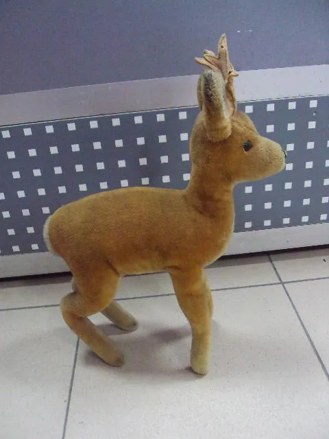 Детская игрушка флок олень олененок высота 36-36,5 см №11001 Продаж