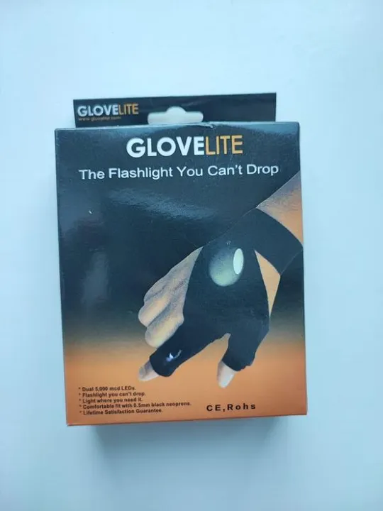 Рукавичка ліхтар glove light з вбудованим ліхтариком Ціна