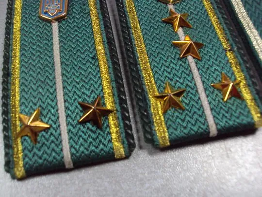 милитария погоны пограничник украина лот 2 пары №2621 Продаж