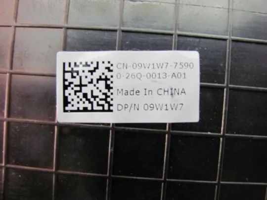 №161-1 панель палмрест та тачпад 09W1W7 для DELL PRECISION M4600 оригінал Де купити