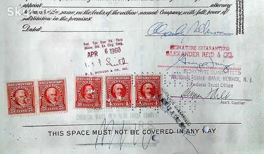 Акція Сертифікат на 3 Акції Food Fair Properties Inc. 1974 США Mt 08 Продаж