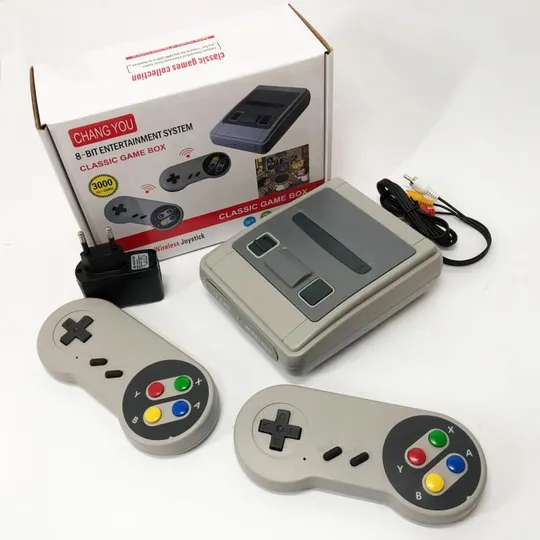 Игровая приставка с беспроводными джойстиками 3000 игр LH-35, Приставка игровая с удаленным управле Де купити