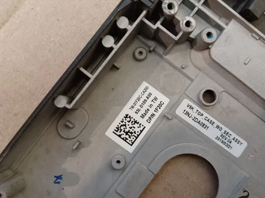 номер1064-43 корпус кришка палмрест корпус топкейс верхня панель палмрест cover-C 13NJ-2DA0831 1F20C для DELL LATITUDE 14 5420 5424 RUGGED  оригінал На торгах