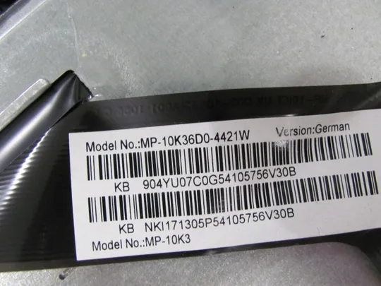 390-5 Кришка панель палмрест клавіатура HHA4600370100 для  Acer  Aspire ES1 ES1-531 ES1-512 ES1-571 MS2394 оригінал На торгах