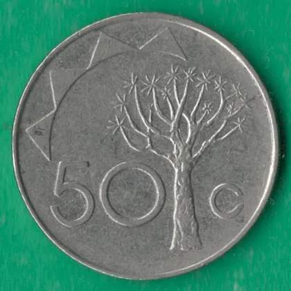 фото, 50 центів 1993 року Намібія [МШ1]