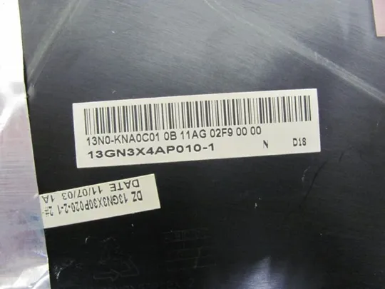 №325-17 Кришка панель палмрест та тачпад 13GN3X4AP010-1 для ASUS X73S оригінал Характеристики