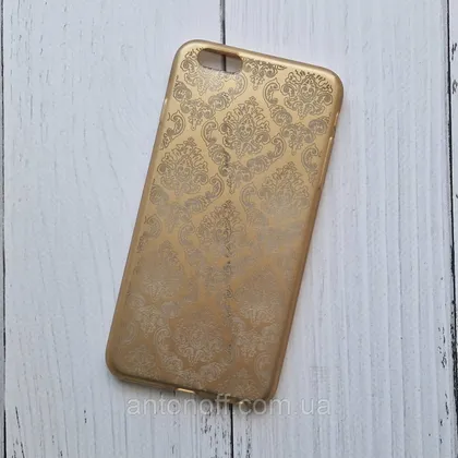 фото, Чохол (накладка) Apple iPhone 6 Plus / iPhone 6S Plus для телефону силіконовий Gold