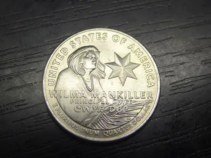 фото, 1/4 долара 2022 P США Вільма Манкіллер