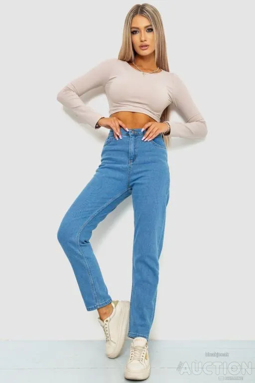 Купити Джинсы женские, цвет синий, 244R163-449