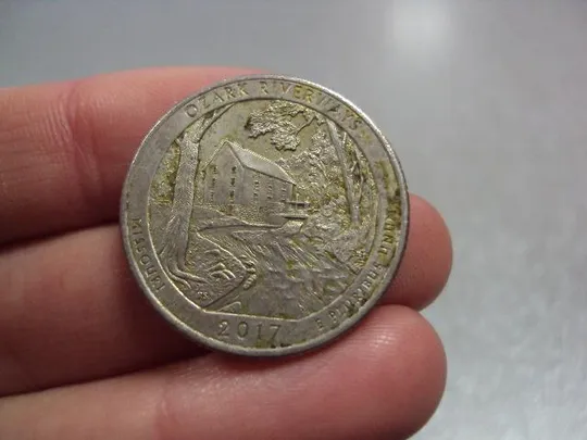 монета сша 25 центов 2017 р №7859 З аукціону