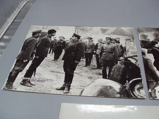 Купити Кадр из фильма Первая конная в двух сериях 5, 8, 10 рф фотография 23,7х18,3 см лот 3 шт №18374МЯ