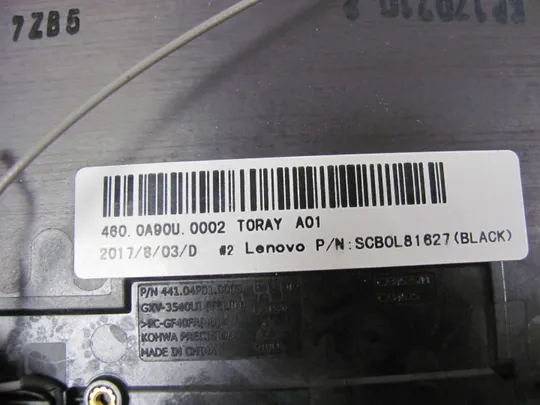 599-13 кришка матриці 460.0A90U.0002 SCB0L81627 для Lenovo ThinkPad X1 Yoga Gen 2 оригінал Торговий майданчик