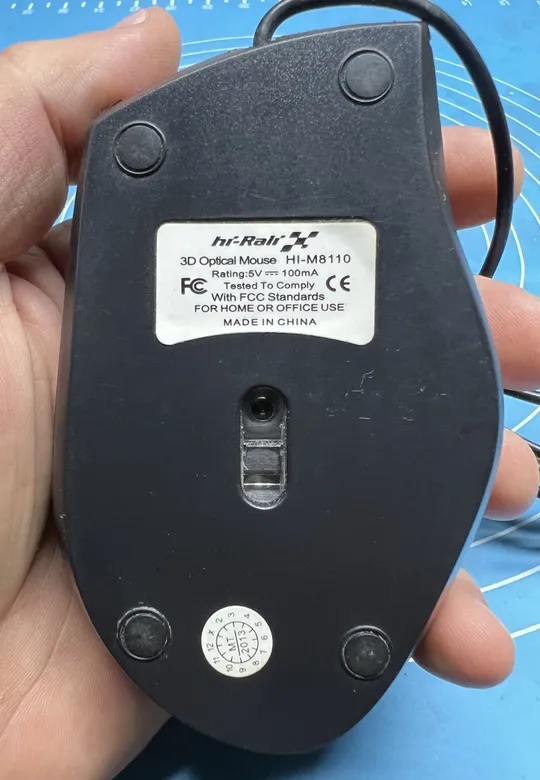 Мышь оптическая Hi-Rali Hi-M8110 USB в хорошем состоянии Де купити