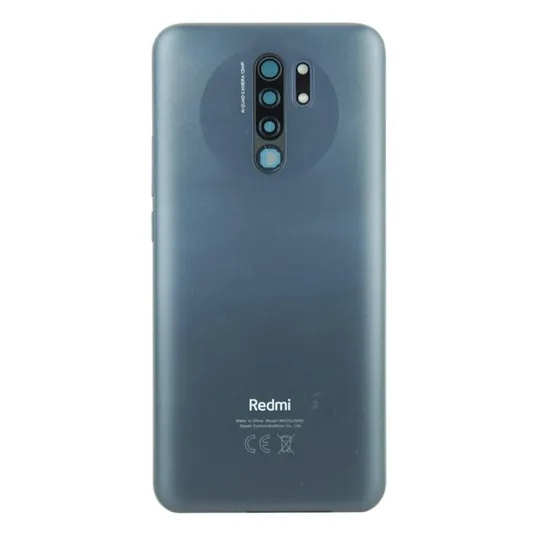 Задня частина корпусу Xiaomi Redmi 9 Grey (Black) (з склом камери) Ціна