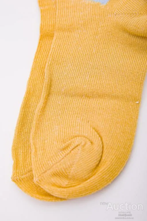 Купити Хлопковые детские носки, горчичного цвета, 167R601-1