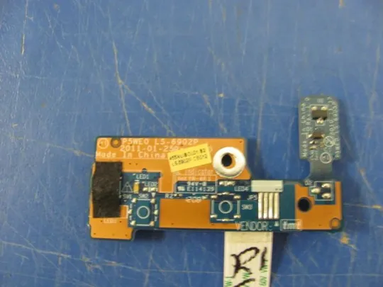 №244-14 плата кнопки вкл LS-6902P для Acer 5750G 5755 P5WE0 Packard Bell TS44 P5WS0 оригінал З аукціону