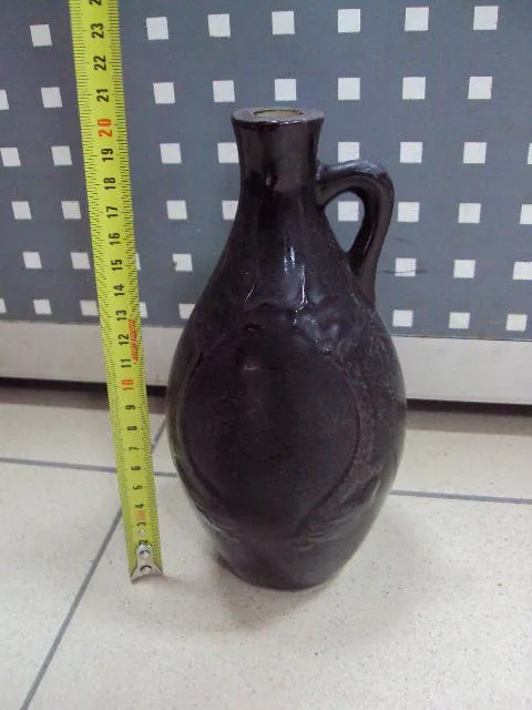 Штоф толстостенный керамика ссср бутылка высота 20 см №10976 Ціна