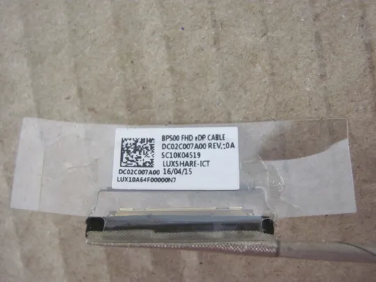 номер0891-4 шлейф матриці DC02C007A00 DC02C007A10  для  LENOVO Thinkpad P50  P51 оригінал Продаж