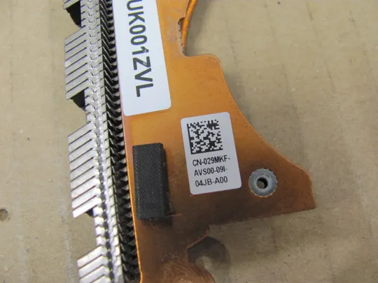 699-58 термотрубка охолодження AT2UK001ZVL 029MKF для Dell Latitude 5410  5411 5400 5401 оригінал Де купити