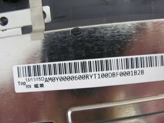 380-4 Кришка панель палмрест та тачпад AM0Y0000600 для Lenovo IdeaPad G500, G505, G510, G590 оригінал Інтернет-аукціон