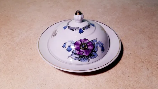 Маслянка масльонка стара радянська порцеляна Суми Вживане Недорого