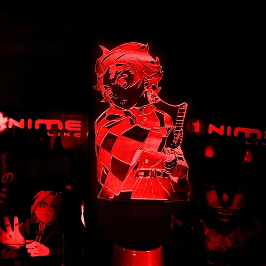 Акриловий світильник-нічник Камадо Танджіро червоний tty-n001803 Ціна