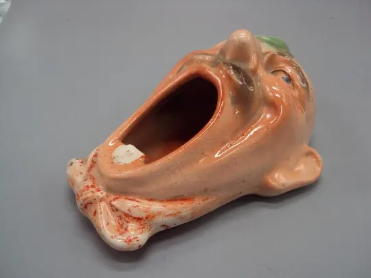 Пепельница голова фарфор Германия длина 15 см (№1480) З аукціону