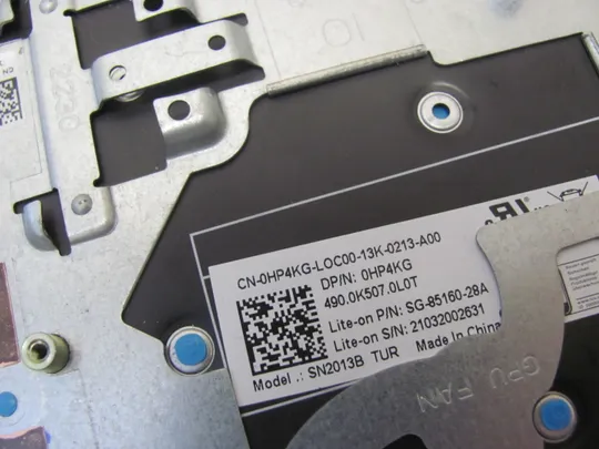 номер0949-8 Кришка панель палмрест 09K12Y 460.0H703.0002 з клавіатурою 0HP4KG для Dell G3 15 3500 3590 оригінал На торгах