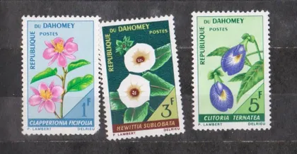 фото, ФЛОРА - КВІТИ = ДАГОМЕЯ = 1967 р. = негаш. ==