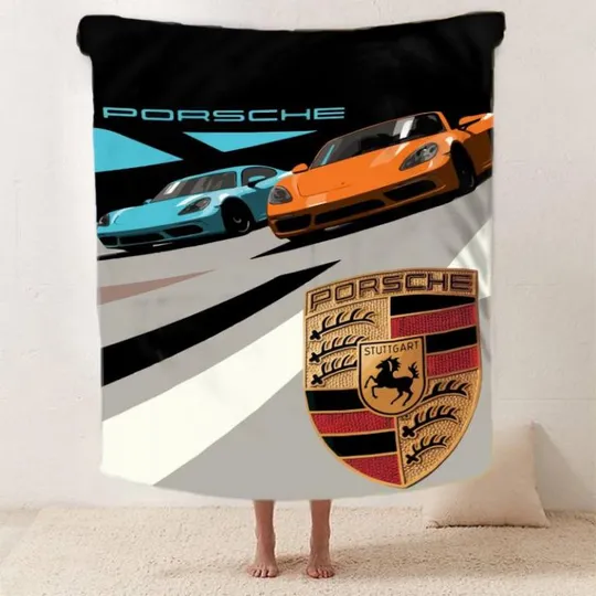 Купити Плед 3D Porsche Дует 2594_B 12127 135х160 см