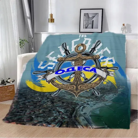 Плед 3D Одеса 2875_B 13169 135х160 см Ціна