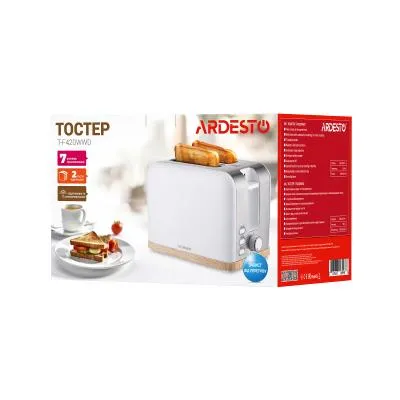 Тостер Ardesto T-F420WWD Де купити