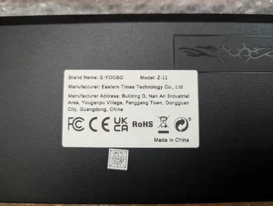 E-Yooso Z-11 Mechanical Keyboard 61 key Red Switch механічна ігрова клавіатура Де купити