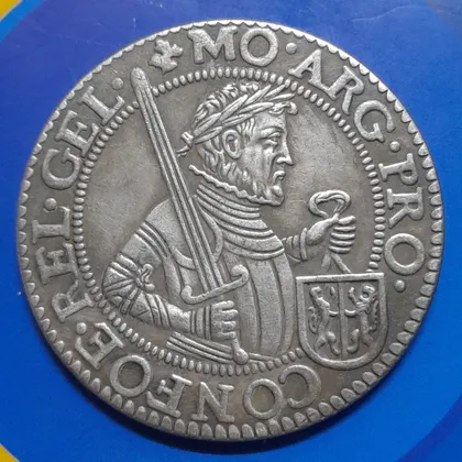 фото, Нідерландська Республіка. Талер 1617 р.  Рейксдалер. Копія.