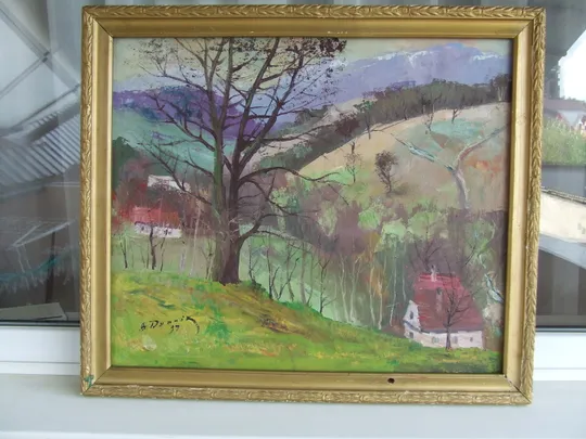 Закарпатская школа  Гмилтар..  раз.70х50 см.также много другого. Де купити