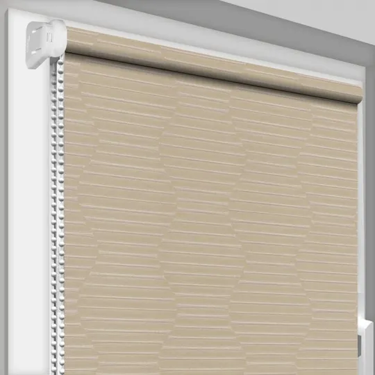 Рулонная штора Rolets Нил 1-03-1200 120x170 см открытого типа Бежевая Ціна