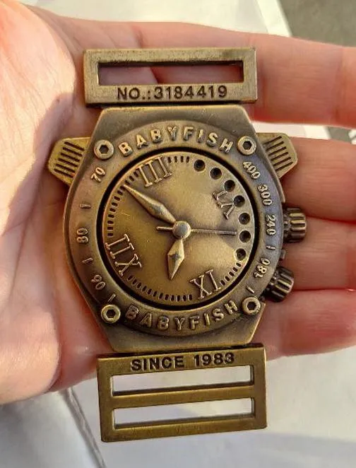 Купити Коллекционная винтажная пряжка 1983 года из двух частей , хорошее состояние vb26