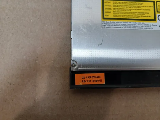 Купити номер1079-9 DVD привід AP0FD000A00 для Dell Latitude E6320 E6330 E6420 E6430 E6520 E6530 DVD привод Заглушка панелі CD/DVD для ноутбуків CD Зчитувач дисків Читалка оригінал